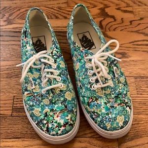 Floral Vans